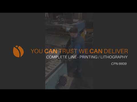 Vidéo - Bauer+Kunzi 6-colour printing line with 27 meter tunnel-oven