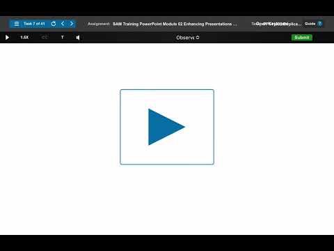 BTM452 SAM Training PowerPoint Module 02 Enhancing Presentations with Shapes and SmartArt Part 1