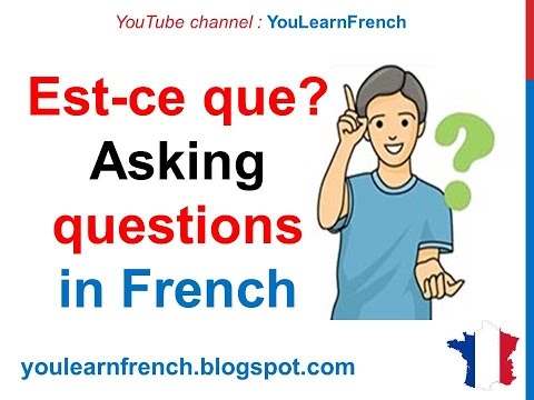 comment poser question en français