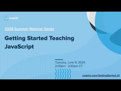 Getting Started Teaching JavaScript thumbnail