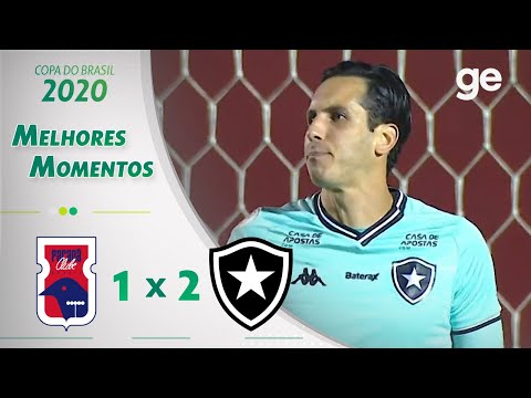 PARANÁ 1 X 2 BOTAFOGO | MELHORES MOMENTOS | 3ª FASE COPA DO BRASIL 2020 | ge.globo