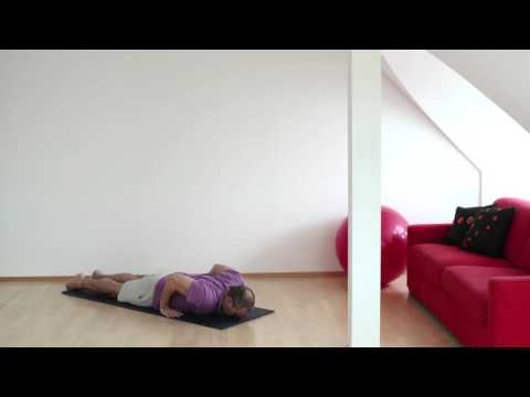 Faszienyoga Uebung 7:  Kobra - Cobra Pose - Bhujangasana