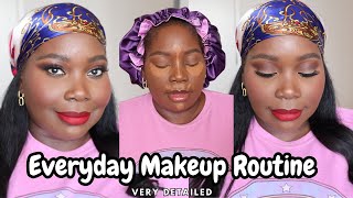 How I Do Makeup For My Round Dark Skinned Face