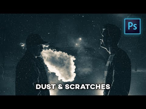 How to Apply a Dust and Scratches Texture for a Vintage Film Look in Photoshop