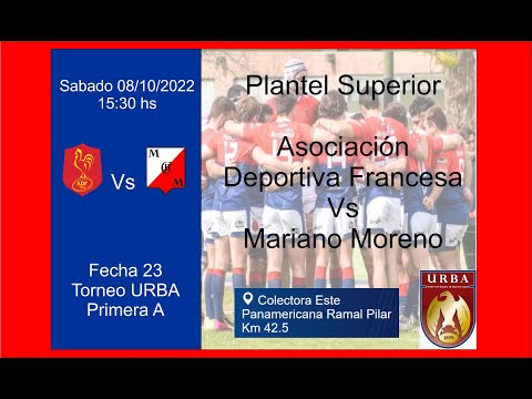 Deportiva Francesa vs Mariano Moreno