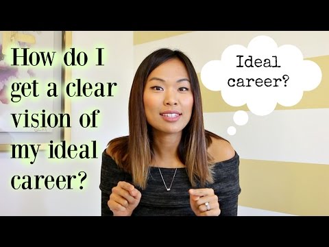 How do I get a clear vision of my ideal career?