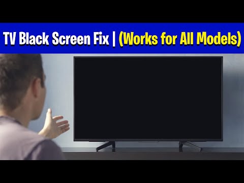 TV Black Screen Fix Works for All Models