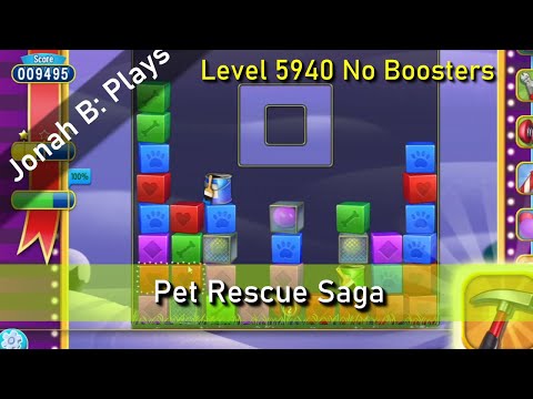 Pet Rescue Saga Level 5940 No Boosters