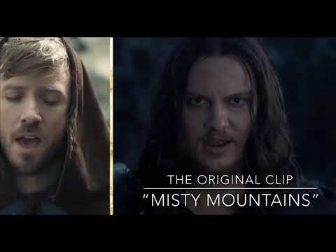 Youtubers Reaction Comp: “Misty Mountains” By Peter Hollens feat. Tim Foust; The Low G