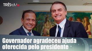 Bolsonaro e Doria vão fazer trégua para combater enchentes em SP?