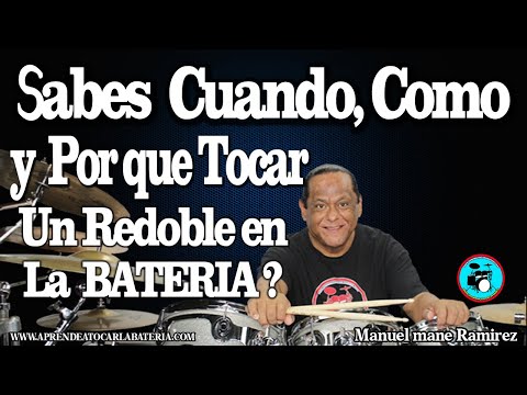 Sabes Cuando, Como y Por que Tocar un Redoble en la BATERIA