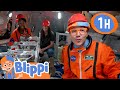 Blippi And Meekah Race To The Moon Blippi Kids Songs Moonbug Kids