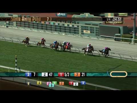 Santa Barbara Handicap (Gr. III) -  Saturday, April 18 2015 HD
