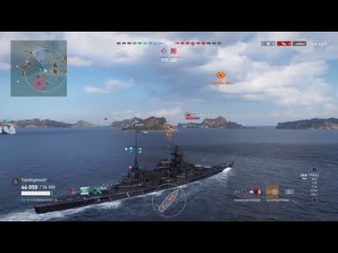 World of Warships: Legends - Scharnhorst B - 160k Damage & kraken