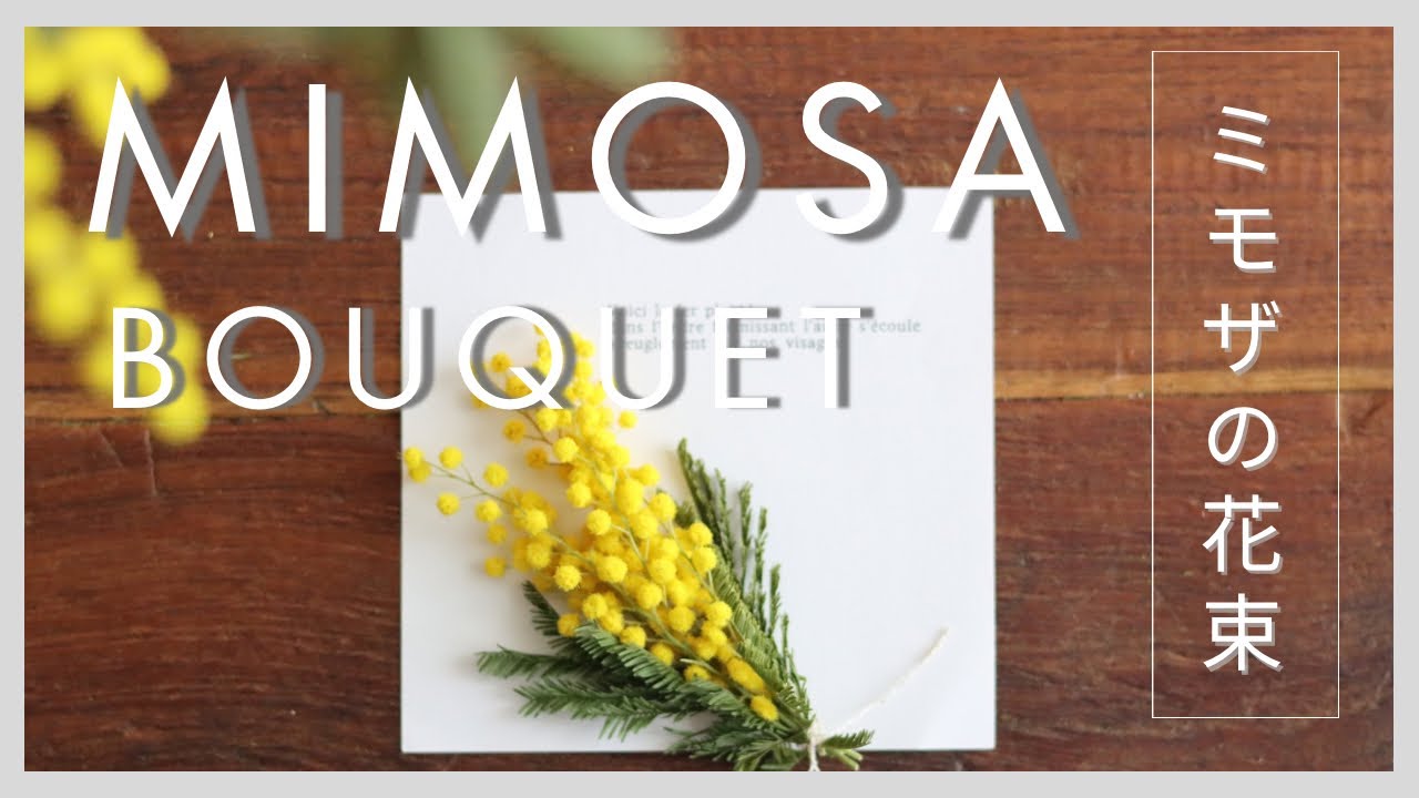 ミモザの花束｜Mimosa Bouquet