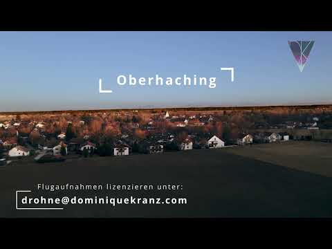Aerial Munich Suburb Oberhaching Winter/Spring | Oberhaching im Winter/Frühling - Flugaufnahmen