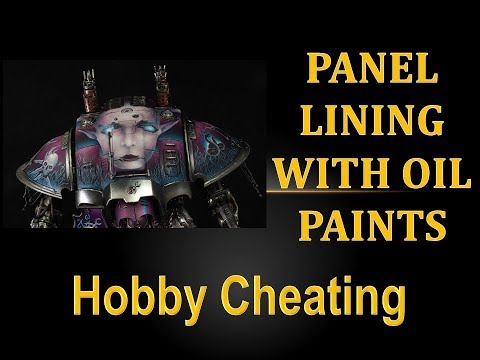 Hobby Cheating 212 - Panel Lining with Oils