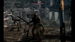 Обзор мода Skyrim - Нагината - Фудзивара Ёшиока 0.9