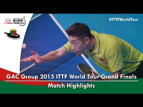 2015 World Tour Grand Finals Highlights: FAN Zhendong vs XU Xin (1/2)