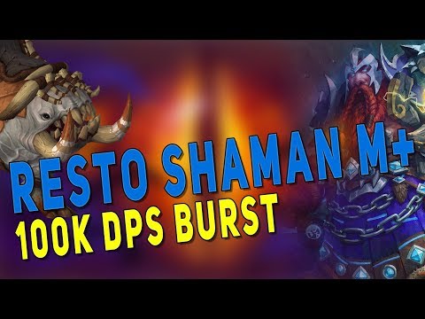 BfA 8.3 Resto Shaman M+ | Shaman DPS Build Fun +15 Underrot Season 4 | WoW Patch 8.3
