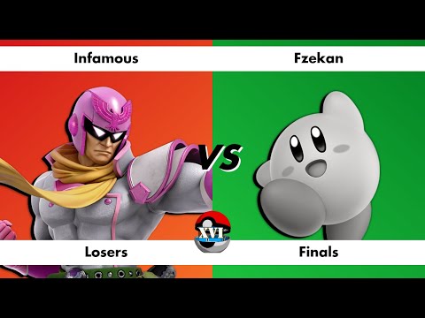 Central Colosseum 16 - Losers Final: Infamous (Captain Falcon) vs Fzekan (Kirby)