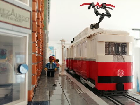 ALLES einsteigen! ENDLICH kommt die Straßenbahn! - Bau einer Lego-Stadt Teil 34