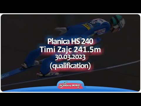 Timi Zajc 241.5m / Planica 2023 / Qualification