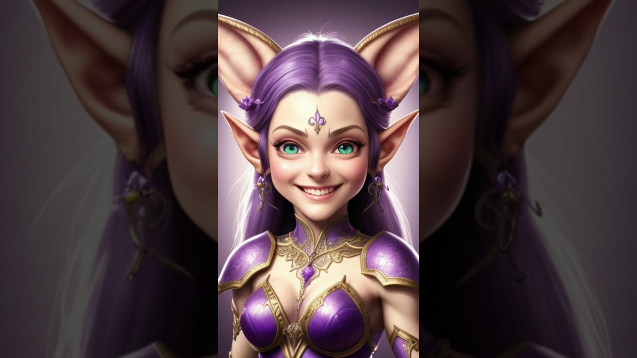 beautiful AI generate elf #art #ai #digitalart #fantasy #anime