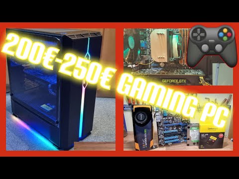 200€-250€ Gaming PC!|Mehr Leistung geht nicht!|4GB Grafikspeicher!|2022