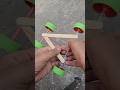 How To Make A Powerful Ice Cream Stick Car DIY Project Shorts Youtubeshort Viral