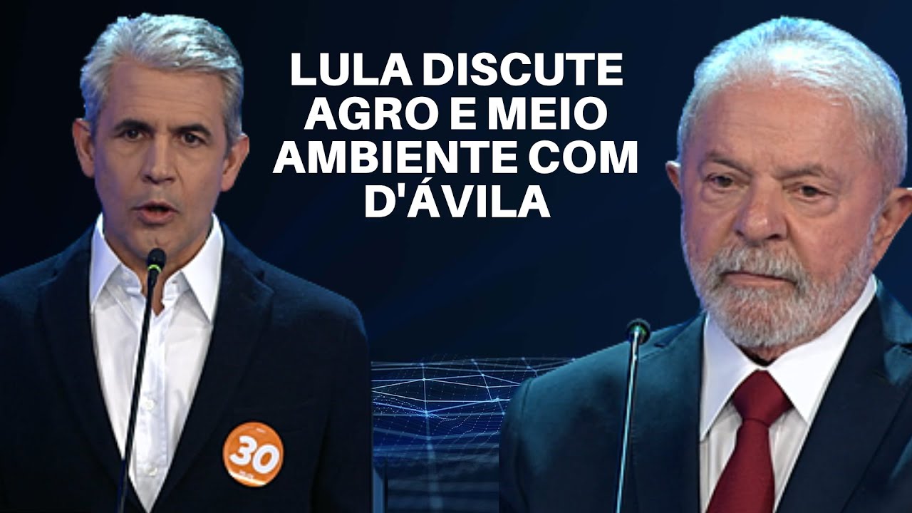 Lula pergunta para Felipe D'Ávila sobre a questão climática