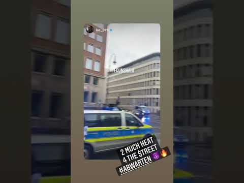 POLIZEI sprengt Videodreh von FGUN $HAKI auf Kölner Ringe #fgunshaki #ssio #ottgmbh #deutschrap