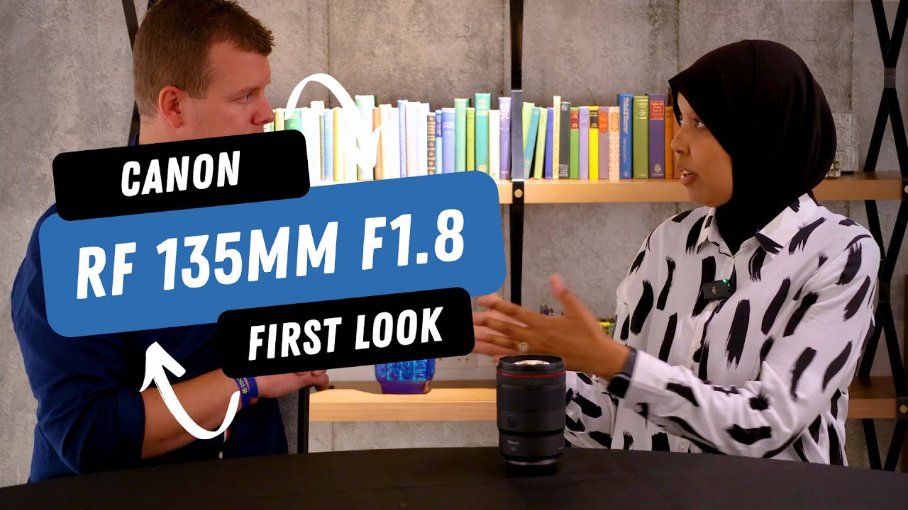Canon RF 135mm F1.8 L IS USM Lens | First Look with Mehdia Mehtal