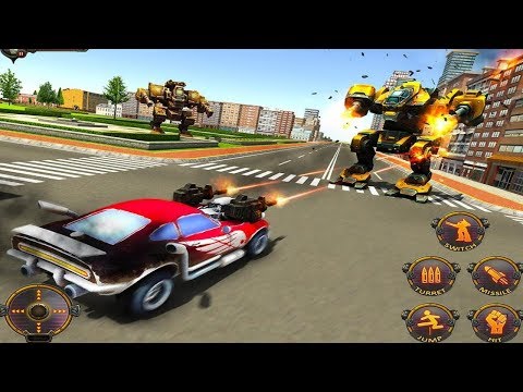 Robot Car War Transform Fight Android Gameplay 2019