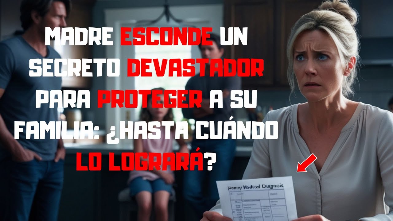 MADRE ESCONDE UN SECRETO DEVASTADOR PARA PROTEGER A SU FAMILIA: ¿HASTA CUÁNDO LO LOGRARÁ?