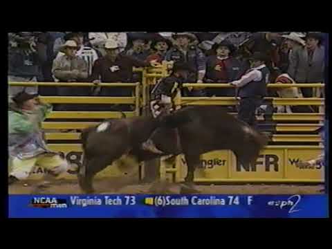 Mike White vs Raisin Kain - 97 NFR Rd. 1 (86 pts)
