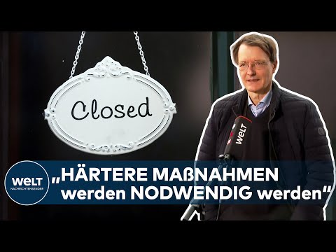 WELT INTERVIEW: Karl Lauterbach glaubt "Lockdown muss verlängert werden"
