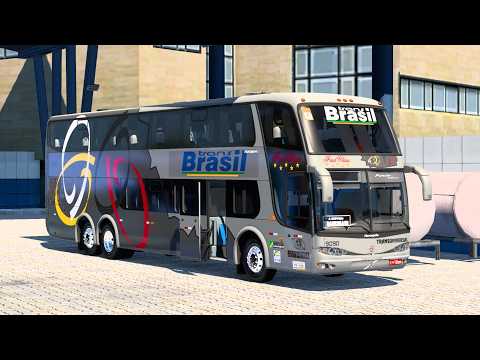 FORTALEZA X CUBATÃO - NOVO G6 1800 DD VOLVO NORMAN - ETS 2 1.60 MODBUS  - SERVER UNIAO BR