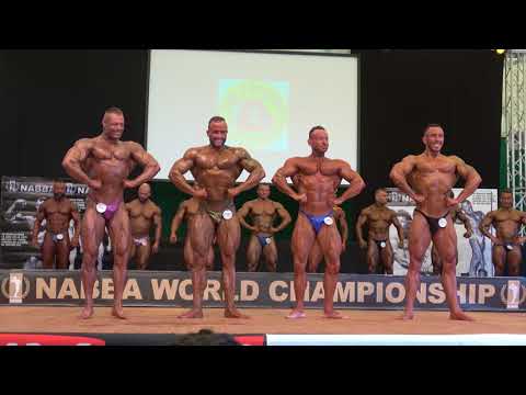 3rd Callout - Men Class 2 - NABBA World Championship 2018