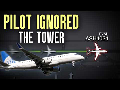 Mesa Flight Lands at IAH With ZERO Communication With Tower. Real ATC Audio