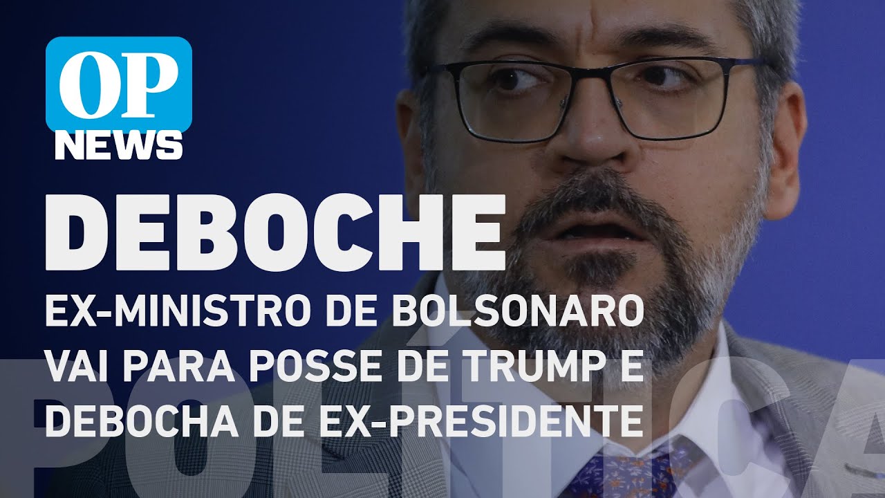 Ex-ministro de Bolsonaro debocha de ex-presidente ao receber convite da posse de Trump l O POVO NEWS