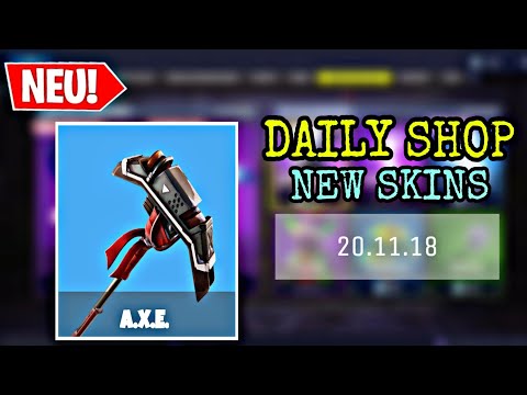 FORTNITE DAILY ITEM SHOP 20.11.18 | A.I.M SPITZHACKE IST DA!!