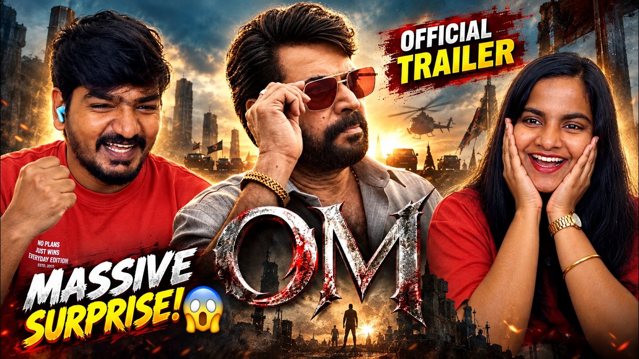 OM Trailer Reaction 😱🔥 Mammootty MASS Entry & Dhanush in Beast Mode! |Tamil Family Reacts