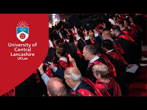 UCLan Graduation Ceremony: Tuesday 12 December 2023, 12.30pm