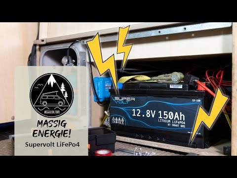 Wiggo unter Strom! Supervolt Batterie im VW T4 California | LiFePo4 150Ah