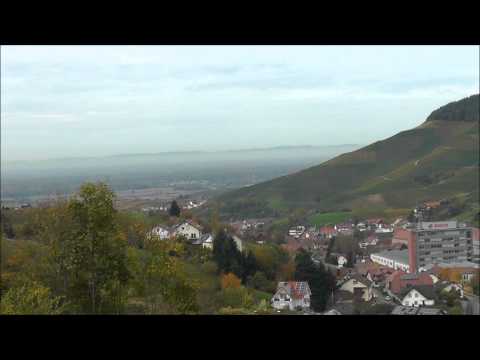 Bühlertal Untertal im Herbst vom Bühlacker aus am 25.10.2013