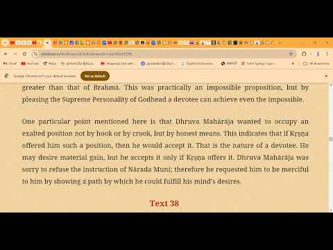 SB 4.8.37-42 - Dhruva's honesty