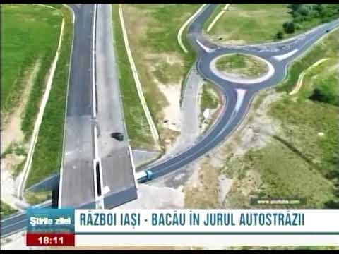 Război Iași - Bacău în jurul autostrăzii