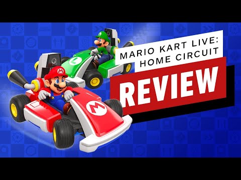 Nintendo Mario Kart Live Home Circuit LUIGI mašinėlės rinkinys video
