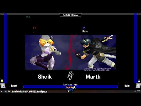 SSB India Melee January 2021 - GRAND FINALS - Spark (Sheik) vs Balu (Marth)
